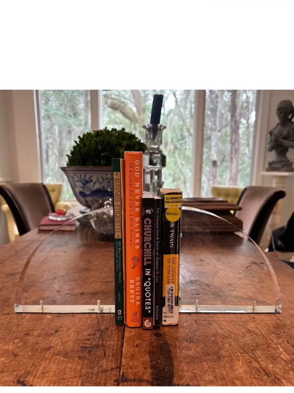 Acrylic Book Ends